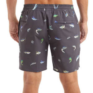 Pantalones cortos de pesca de alta calidad personalizados de Pakistán fabricante profesional 100% poliéster patrón sólido estilo de calle alta - Product Image 5