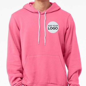 <b>Men</b> Women's Casual Winter Hoodies Long Sleeve <b>Drawstring</b> Pullover Fleece 100% Cotton Digital Printing - Product Image 2