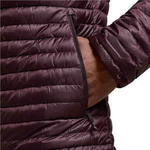 แจ็คเก็ตพัฟเฟอร์ผ้าแคนวาสคุณภาพพรีเมียม ขายดี อบอุ่น สวมใส่สบายสำหรับผู้ชาย มีโลโก้ด้านหน้า สำหรับขายออนไลน์ - Product Image 3