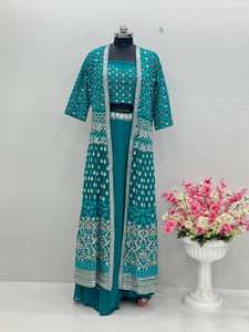 ชุดเสื้อปาร์ตี้ lehenga Koti ใหม่ - Product Image 4