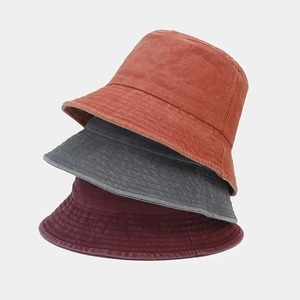 Sombrero de pescador de algodón vaquero lavado para hombres y mujeres, gorra de pescador con nombre personalizado, sombrero de ala ancha de Panamá, gorras de equipo para exteriores - Product Image 6