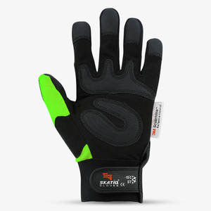 Guantes DE SEGURIDAD reflectantes forrados originales de Skatiq para Mecánica de construcción, con forro de - Product Image 2