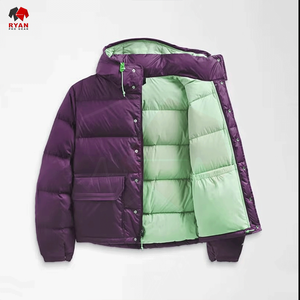 Chaqueta Larga Acolchada Personalizada Ryan Pro Gear para Hombre, Tejido Cómodo de Nailon y Poliéster con Logotipo Personalizado - Product Image 5