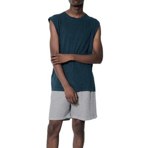 Débardeur décontracté sans manches pour homme, haute qualité, séchage rapide, respirant, écologique, 100 % coton, service OEM, prix usine - Product Image 1