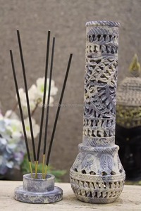 Porte-bâton d'encens en stéatite fait à la main à la demande pour les rituels spirituels disponibles à un prix abordable depuis l'Inde - Product Image 4