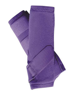 Botas de cepillado de neopreno para caballos, protección de piernas, seguridad multicolor, envolturas para caballos, equitación ecuestre, equipo veterinario equino - Product Image 1