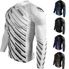 Alta calidad logotipo personalizado Rash Guard para adultos manga larga Jiu Jitsu compresión deporte estilo venta al por mayor MMA tela sublimada - Product Image 6