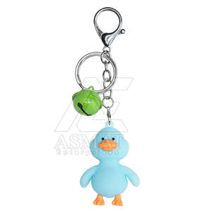 Llavero de PVC blando de moda, soporte para llaves, decoración para bolso, regalo, colgante duradero 2026 - Product Image 6