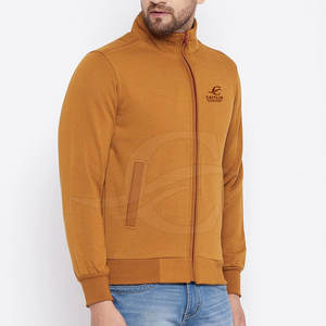 Hot Selling Men's Trendy Winter Stand Collar Sherpa <b>Denim</b> <b>Fabric</b> Long Canvas Jacket Custom High Street Sport Style Clothing - Product Image 2