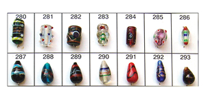 Nouveau Premium Qualité Cristal Verre Cône Forme Perles Fabrication de Bijoux Luxueux Unique Design Mix Couleur Fabrication de Bracelets - Product Image 2