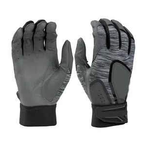 High Quality Custom Leather <b>Baseball</b> Batting Gloves Premium Hand Protection Sports Gear by Manufacturer - Product Image 3