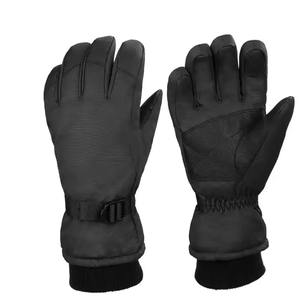 Guantes de esquí de cuero de diferentes colores de alta calidad Guantes de esquí cálidos funcionales resistentes al agua Precios razonables Guantes de esquí - Product Image 2