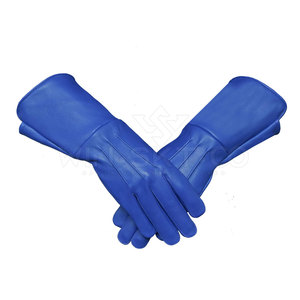 Vente directe d'usine Gants en cuir décontractés d'hiver pour l'extérieur Respirants Doigts complets Garder au chaud Doublure en coton - Product Image 2