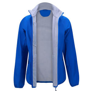 Nouvelle veste zippée à capuche en toile pour homme, design personnalisé, automne, col montant, avec logo sur le devant - Product Image 6