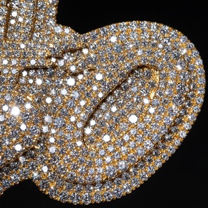 Collier à pendentif en diamant fait main de créateur pour la vente en gros de bijoux de luxe à usage quotidien et pour les cadeaux d'occasion spéciale - Product Image 4