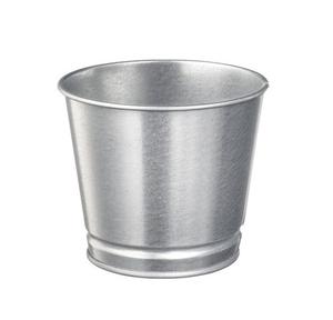 Handcrafted <b>metal</b> <b>waste</b> <b>bin</b> designed for high-end residential and commercial interiors with vintage aesthetic appeal - Product Image 4