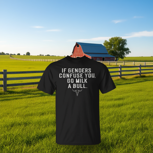 Si la sexualité vous conforte dans votre incertitude, allez caresser un taureau – T-shirt avec citation sarcastique - Product Image 3