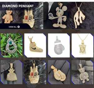 Elegantes pendientes de diseño de oro de 18 quilates con diamantes naturales y de laboratorio de grado de alta calidad, pieza de joyería de moda Premium - Product Image 3