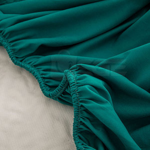 Protège-matelas tricoté imperméable pour adulte, housse ajustée douce et respirante en coton et polyester, réutilisable et durable pour la protection - Product Image 3