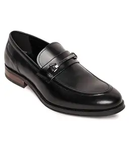 새로운 디자인 캐주얼 남성 가죽 신발 블랙 Bakal 드레스 비즈니스 로퍼 정품 가죽 신발 도매 2023