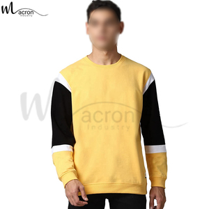 Trendy OEM ODM Service Comfortable Unique Design Sweatshirts Slim Fit Crewneck Pullover Soft <b>Fleece</b> Casual Wear Autumn Winter - Product Image 1