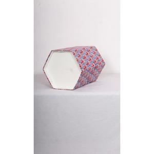 Handmade ตกแต่งถังขยะถังขยะห้องศึกษาถังขยะดอกไม้พิมพ์ถังขยะเปิดด้านบนถังขยะกระดาษ - Product Image 6