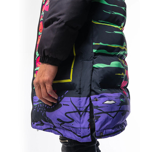 Veste matelassée imperméable respirante à col montant tendance en toile longue pour homme, vente en gros, meilleur design, grande taille - Product Image 6