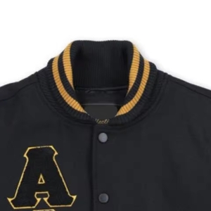 Veste universitaire en laine alpha de haute qualité, design personnalisé, vêtements grecs, manches en cuir véritable, vêtements d'hiver - Product Image 3