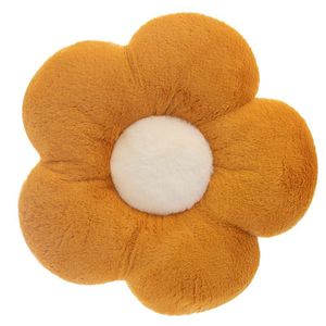 DTP006 <span class=keywords><strong>Coussin</strong></span> de sol à fleurs décoratives en peluche à la mode Oreiller Tournesol et chrysanthème Coussins rembourrés pour la décoration intérieure - Product Image 1