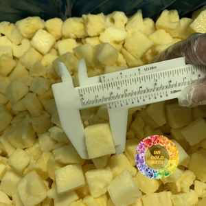 2025 vente chaude IQF congelé ananas Cubes haute qualité usine approvisionnement direct Vietnam emballage en vrac eau pas cher prix exportation - Product Image 6