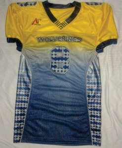 Maillots de football américain personnalisables manches courtes respirants design grande taille pour les sports d'été - Product Image 4