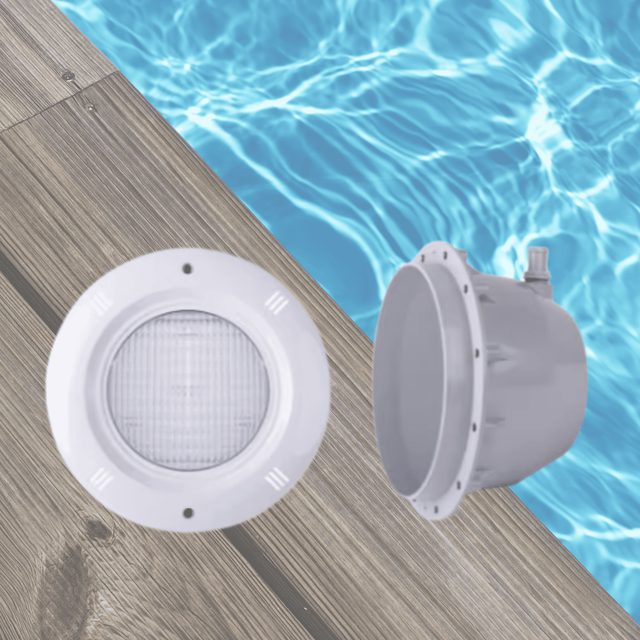 Recessed Wall Mount Pool Light IP68 Waterproof ABS Stainless Steel 12 18 24 40W