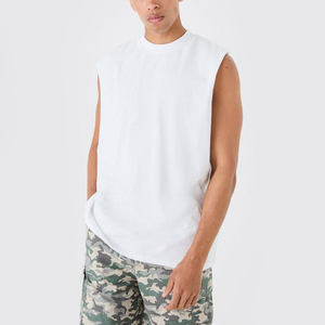 Mejor fabricante logotipo personalizado Casual gimnasio Fitness hombres camiseta sin mangas nuevo diseño ropa activa ajuste Regular sublimación transpirable rápido - Product Image 1