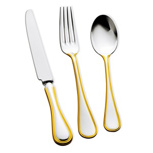 Ensemble de couverts en acier inoxydable de luxe à haute vente en gros d'usine comprend une cuillère à fourchette à couteau à dîner-pour les acheteurs importés - Product Image 1