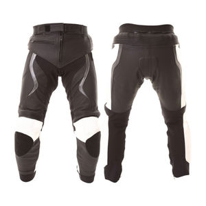 Safety Riding Pant Mejor calidad Último diseño Moto Pantalones 100% Leather Racing Moto Pant para hombres - Product Image 4
