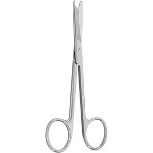 Tijeras de ligadura Spencer, instrumentos de sutura quirúrgica reutilizables de 3,50 \ "de longitud, puntas en forma de gancho, Manual de primeros auxilios, Mol médico - Product Image 1