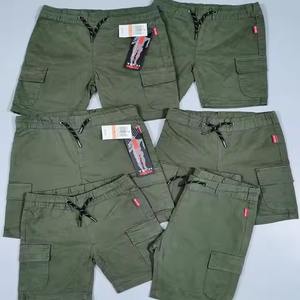 กางเกงจ็อกเกอร์ผ้าฝ้าย 6 กระเป๋า กางเกงขาสั้นลำลองสำหรับผู้ชายใส่หน้าร้อน กางเกงลำลองสำหรับกิจกรรมกลางแจ้ง ผลิตในบังกลาเทศ ระยะเวลาผลิตตัวอย่าง 7 วัน - Product Image 5