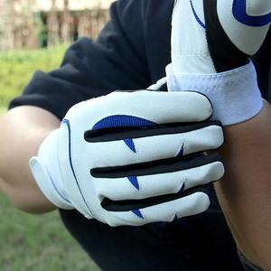 Logo personnalisé Respirant Protection des mains Gants de frappeur de baseball en cuir OEM Softball Gants de frappeur de baseball - Product Image 2