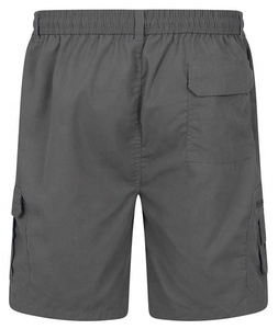 Pantalones cortos de algodón informales de alta calidad para hombres, de fabricación rápida en Pakistán, pantalones cortos ligeros de lona con cierre de cintura elástica - Product Image 6