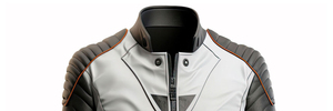 Best 2025 Chaqueta de cuero de motorista de piel de oveja ligera para hombres Piel de vaca con proceso de recubrimiento - Product Image 4