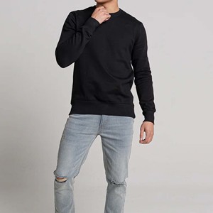 Sudaderas informales antibolitas de invierno para hombre, venta al por mayor, sudaderas con capucha de cuello redondo de Color sólido, cremallera de gimnasio de gran tamaño, estilos de moda - Product Image 3