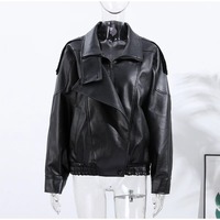 Vente en gros de vestes élégantes et décontractées pour femmes vestes en cuir véritable à la mode personnalisées veste tendance en cuir véritable vente à chaud