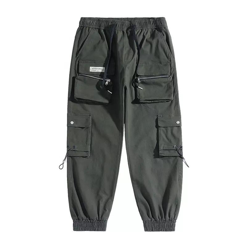 Wholesale Men's Sports Pants High Quality Eight Pockets Loose Fit Cargo  Jagger Trousers for Sports Mountain Climbing Casual Wear