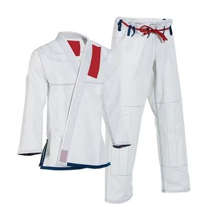 ODM OEM alta calidad personalizado último diseño brasileño Jiu-Jitsu BJJ Gi uniforme para hombres corte personalizado estilo kimono blanco - Product Image 6