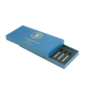 2ml x 10 chai nước hoa hộp nước hoa phát hiện bộ lá vàng dập nóng nước hoa mẫu hộp với chèn cho ngày Valentine - Product Image 6