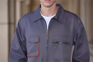 Uniforme de garde de sécurité personnalisé en gros avec uniforme de poche pour la saison d'hiver - Product Image 6