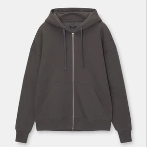 Customized Winter All-<b>Match</b> Hoodies for Men and Women Thickened Solid Color with Street Style Print Loose and Trendy Wholesale - Product Image 1