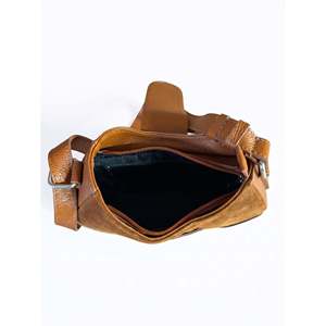 Borsa a Tracolla Morbida in Vera Pelle Scamosciata e Pelle Dollaro - Made in Italy - Art. 26119 - Product Image 5