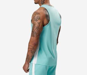 Camiseta sin mangas de gimnasio para hombre de nuevo diseño, camiseta sin mangas de entrenamiento físico, chalecos de secado rápido para hombre, camiseta sin mangas Activewear hecha en Pakistán - Product Image 4