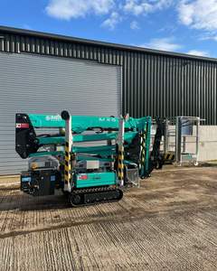 โรงงานผู้ผลิตที่เชื่อถือได้ที่สุด รถกระเช้าไฟฟ้าแบบลากจูง รับน้ำหนัก 200 กก. รถกระเช้าแบบพับได้ รถกระเช้าแมงมุม รถกระเช้าบูมลิฟท์แบบลากจูง - Product Image 4